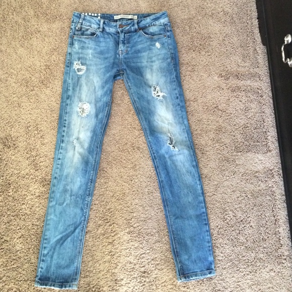 Zara denim slim jeans - Picture 1 of 3